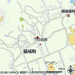 和歌山県田辺市稲成町2986周辺の地図