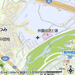 和歌山県田辺市秋津町870-4周辺の地図