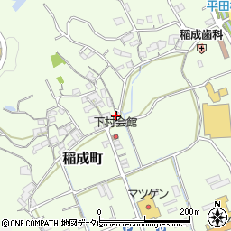 和歌山県田辺市稲成町2983周辺の地図