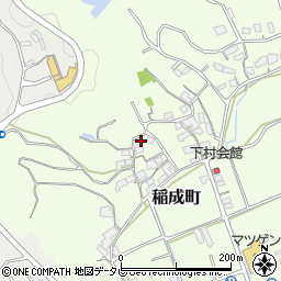 和歌山県田辺市稲成町3060周辺の地図
