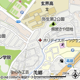 弥生第3公園周辺の地図