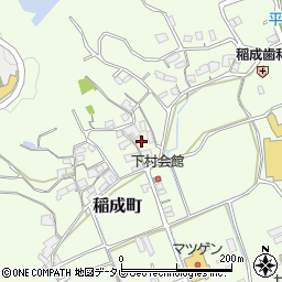 和歌山県田辺市稲成町2988周辺の地図