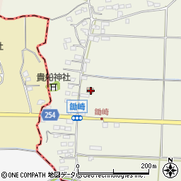 鋤崎公民館周辺の地図