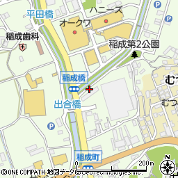 和歌山県田辺市稲成町3307周辺の地図