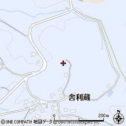 福岡県福津市舎利蔵153周辺の地図