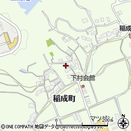 和歌山県田辺市稲成町3007周辺の地図