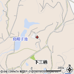 和歌山県田辺市下三栖457-43周辺の地図