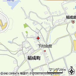 和歌山県田辺市稲成町3006周辺の地図