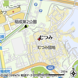 和歌山県田辺市むつみ23周辺の地図