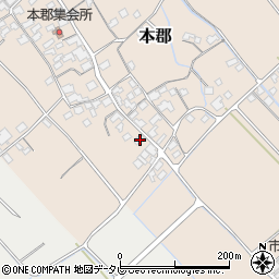 愛媛県伊予市本郡471周辺の地図