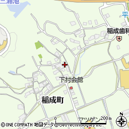 和歌山県田辺市稲成町2989周辺の地図