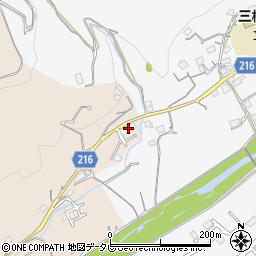 和歌山県田辺市下三栖1116-5周辺の地図