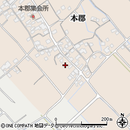 愛媛県伊予市本郡473周辺の地図