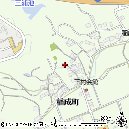 和歌山県田辺市稲成町3004周辺の地図