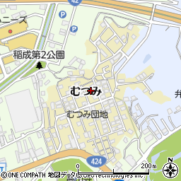 和歌山県田辺市むつみ21周辺の地図