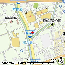 和歌山県田辺市稲成町3189周辺の地図