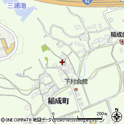 和歌山県田辺市稲成町3005周辺の地図