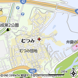 和歌山県田辺市むつみ12周辺の地図