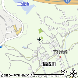 和歌山県田辺市稲成町3020周辺の地図