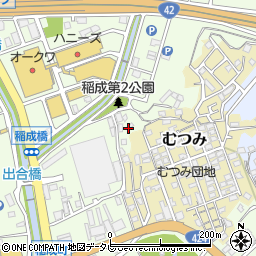 和歌山県田辺市稲成町529周辺の地図