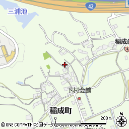 和歌山県田辺市稲成町2991周辺の地図