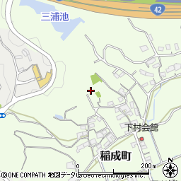 和歌山県田辺市稲成町3021周辺の地図
