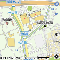 和歌山県田辺市稲成町3197周辺の地図