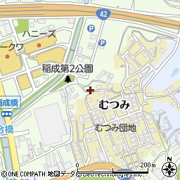 和歌山県田辺市稲成町534周辺の地図