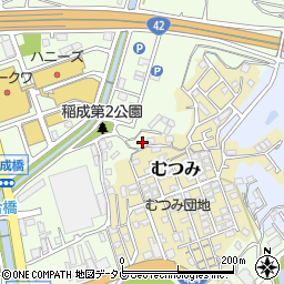 和歌山県田辺市稲成町536周辺の地図