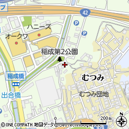和歌山県田辺市稲成町532周辺の地図