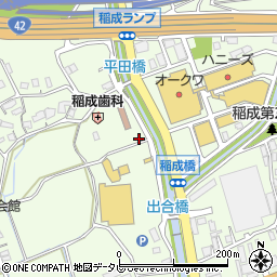 和歌山県田辺市稲成町2851周辺の地図