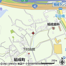 和歌山県田辺市稲成町2879周辺の地図