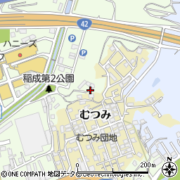 和歌山県田辺市稲成町561周辺の地図
