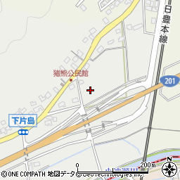 福岡県京都郡苅田町下片島周辺の地図
