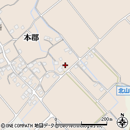 愛媛県伊予市本郡148周辺の地図