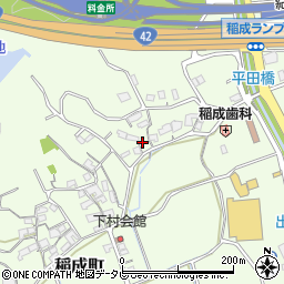 和歌山県田辺市稲成町2877周辺の地図