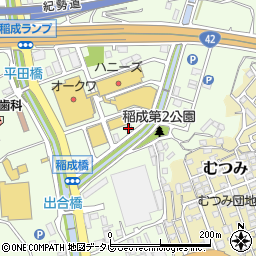 和歌山県田辺市稲成町3244周辺の地図