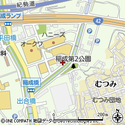 和歌山県田辺市稲成町3241周辺の地図