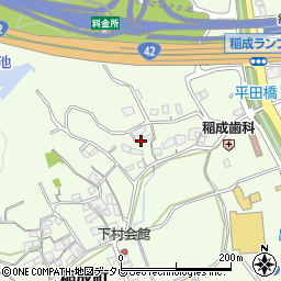 和歌山県田辺市稲成町2875周辺の地図