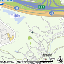 和歌山県田辺市稲成町2961周辺の地図