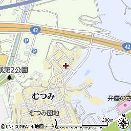 和歌山県田辺市むつみ15-13周辺の地図