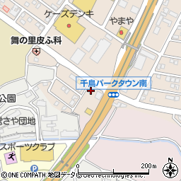 福岡銀行千鳥支店 ＡＴＭ周辺の地図