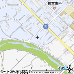 和歌山県田辺市秋津町158-2周辺の地図