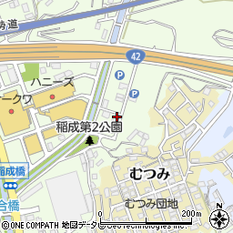 和歌山県田辺市稲成町3261周辺の地図