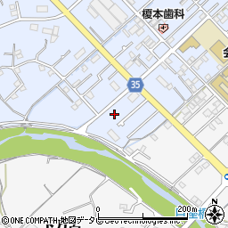 和歌山県田辺市秋津町158-6周辺の地図