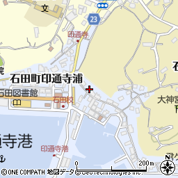 長崎県壱岐市石田町印通寺浦周辺の地図