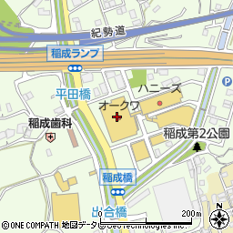 パビリオンシティジストシネマ田辺周辺の地図