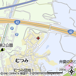 和歌山県田辺市むつみ17周辺の地図