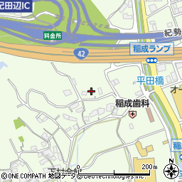 和歌山県田辺市稲成町2896周辺の地図