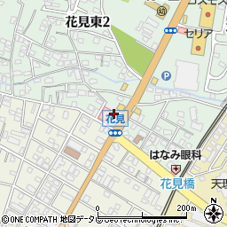 福岡県古賀市花見東2丁目1周辺の地図